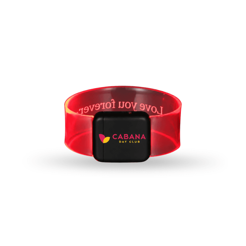Custom LED Promotional Wristbands Sound-Activated  