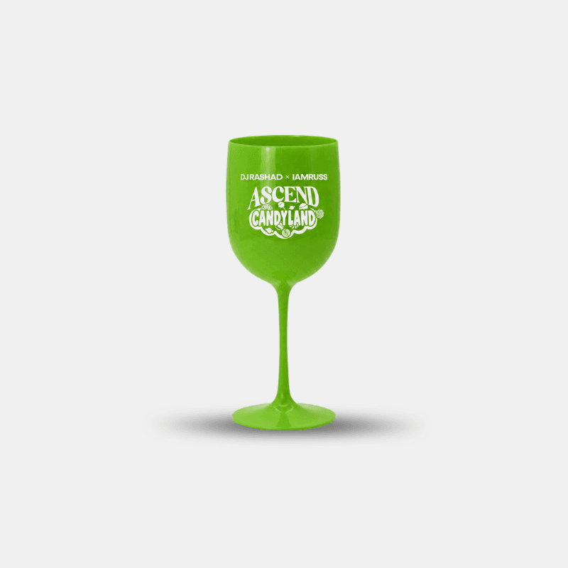 Plastic Wine Goblets — Coloured