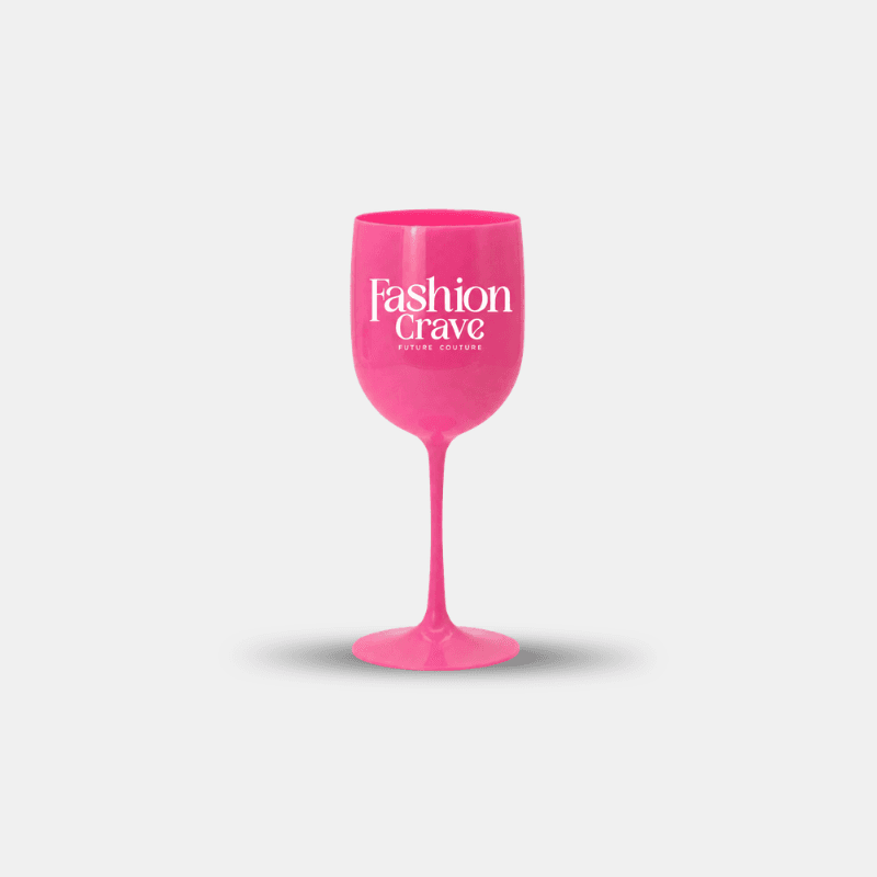 Plastic Wine Goblets — Coloured