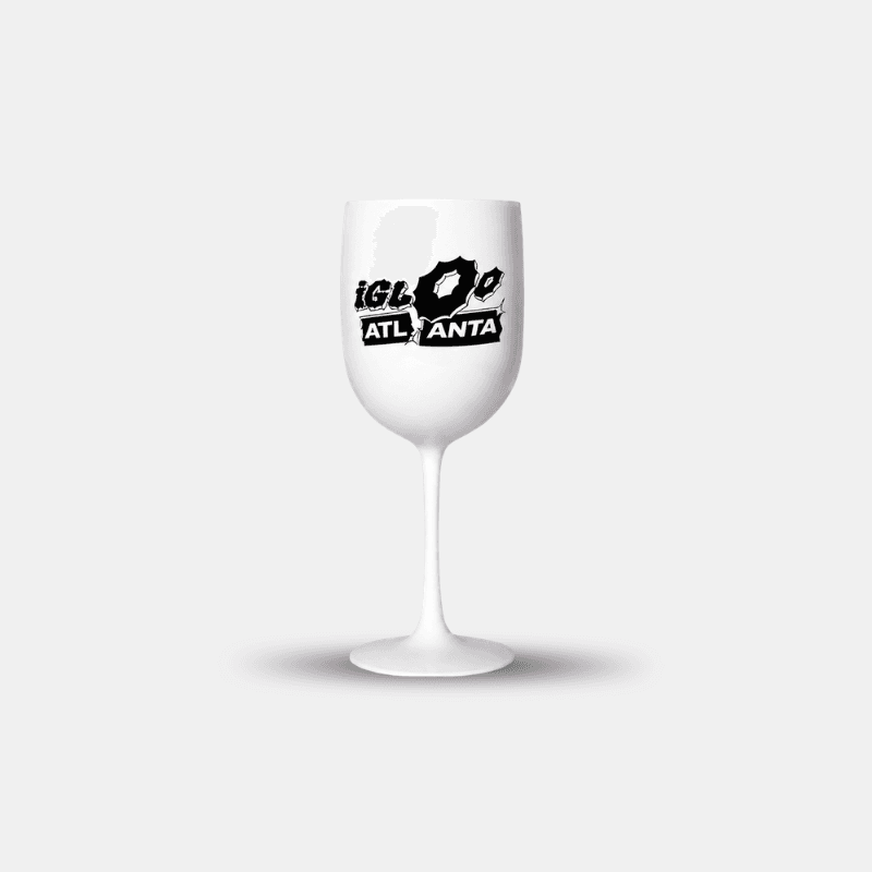 Plastic Wine Goblets — Coloured