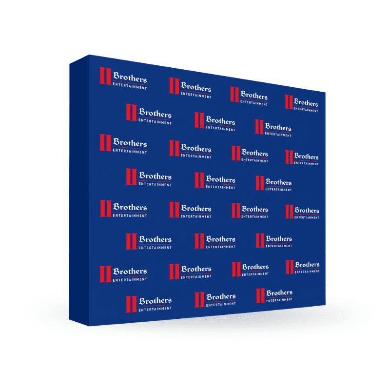 Tension Fabric Pop Up Straight Backdrop