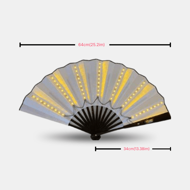 LED Accordion Fan