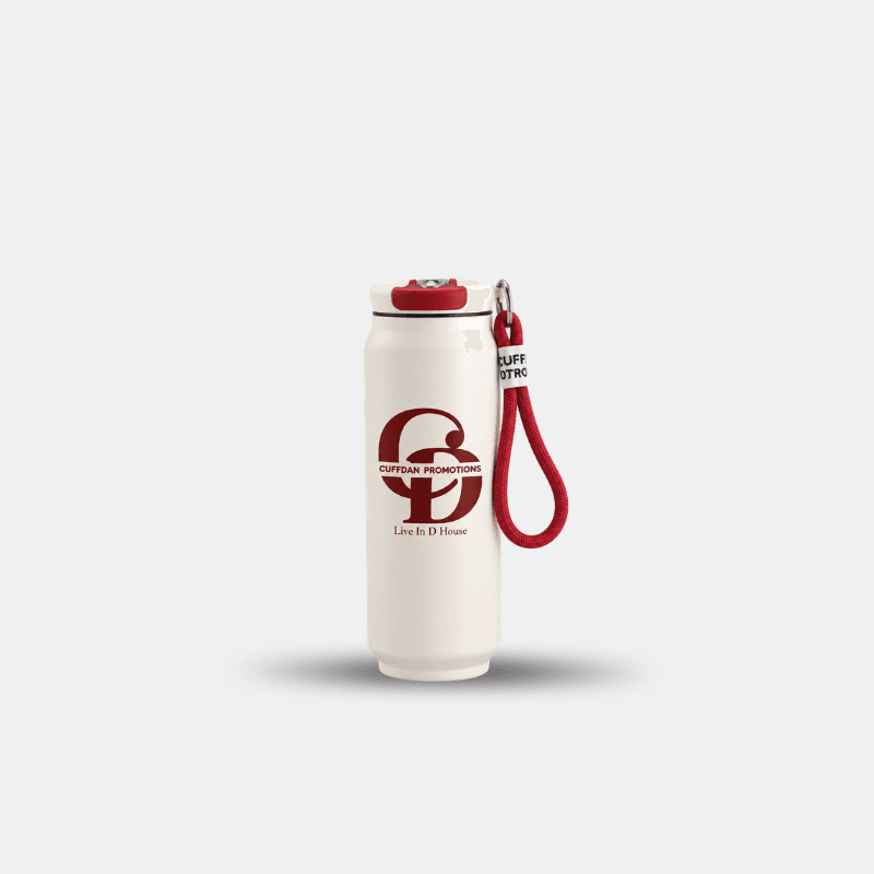 500 ml Soda Can Tumbler — With Lid & Carry Strap