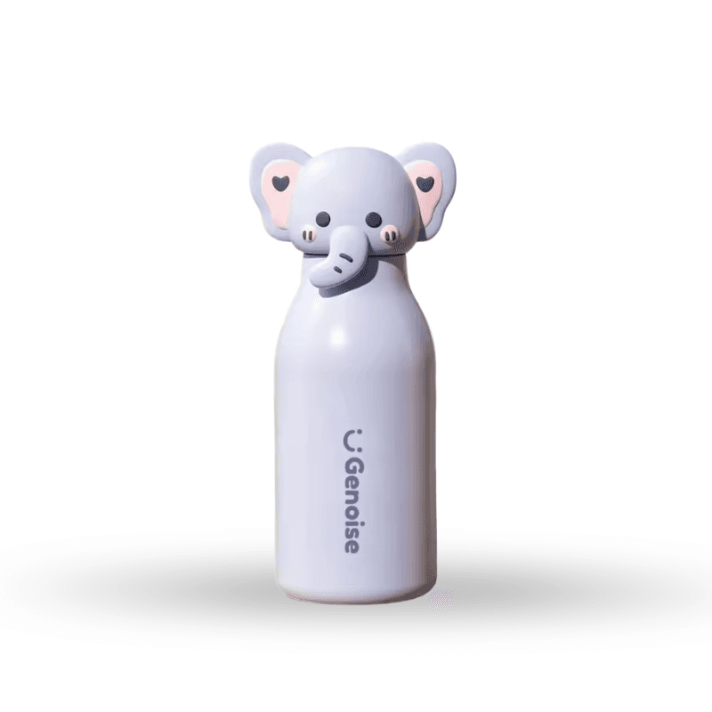 Animal Character Insulated Bottle – Plain